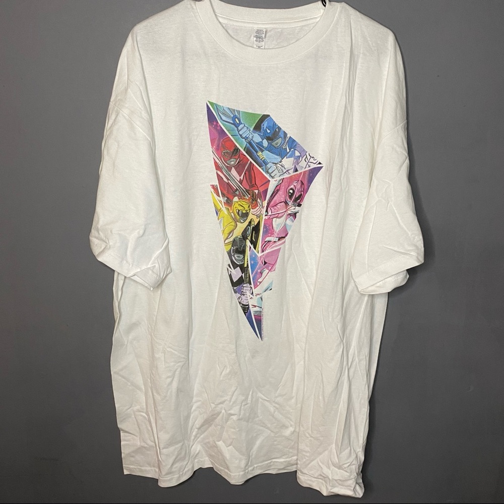 Power Ranger Lightning Bolt T Shirt